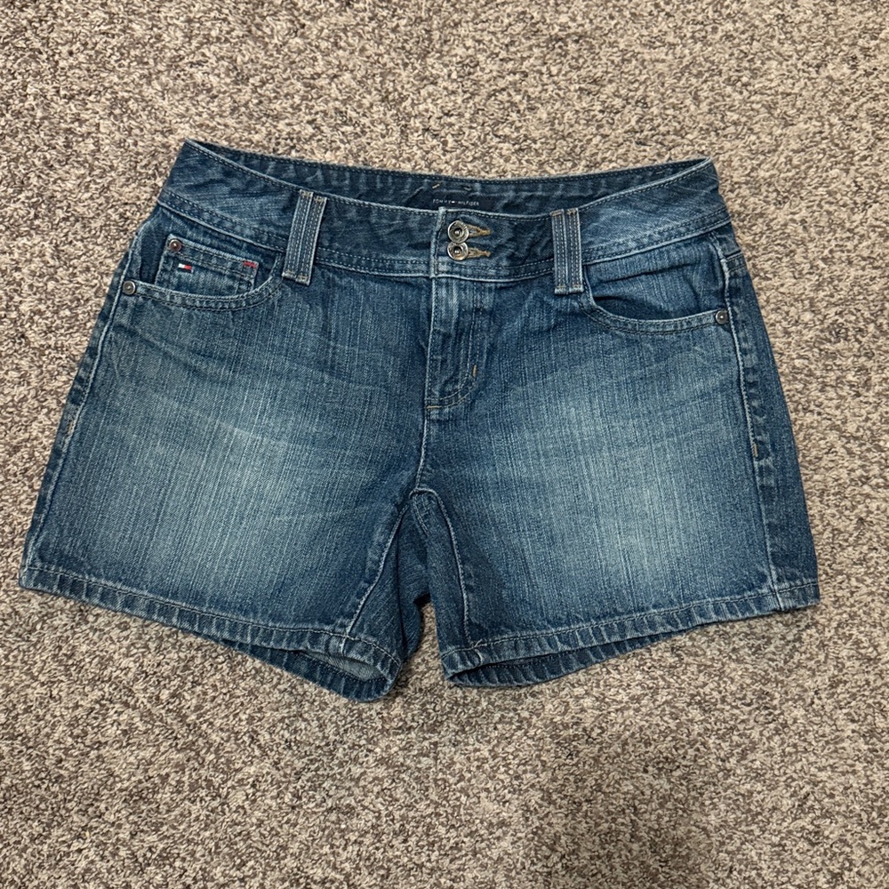 Tommy Hilfiger Classic Blue Denim Shorts